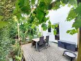 Seitliche Terrasse - 4 Zimmer Doppelhaushälfte in Overath