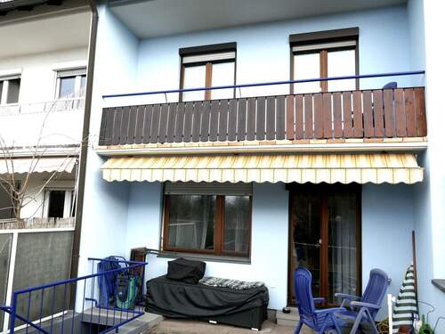 Ansicht 2 Gartenseite - Reihenmittelhaus mit 120,00 m&sup2; in Stuttgart (-Bergheim) zum Kaufen