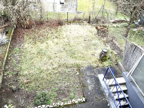 Blick in den Garten vom Balkon OG - 