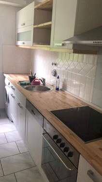 neue Küchzeile rechts - Etagenwohnung mit 62,90 m&sup2; in Hamburg zum Kaufen