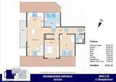 Grundriss mit Massen - 