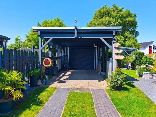 Caport mit Garage - 