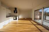 Bild 1 - Exklusive 3-Zimmer-Obergeschosswohnung zentral in Nordhorn - Neubau, KfW40plus, Loggia & Aufzug