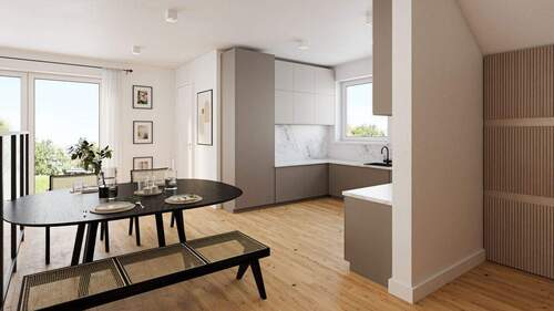 Eingang Wohnung 9 im Gebäude 1 - 