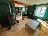 EG Wohnen mit Kaminofen - 8 Zimmer Doppelhaushälfte in Erlangen