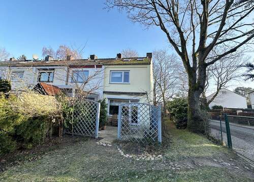 Terasse - 2 Zimmer Reihenendhaus in Hamburg