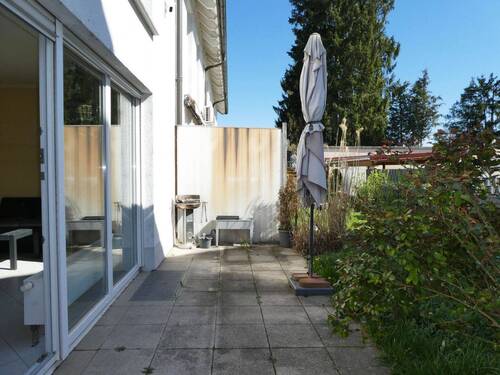 Gepflasterte Terrasse - 