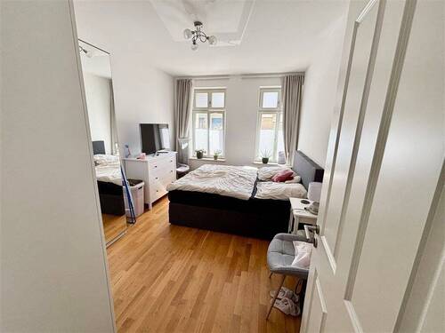 Schlafen - 2 Zimmer Etagenwohnung in Leipzig