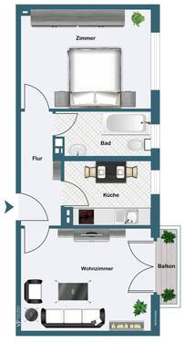 2. Obergeschoss - 