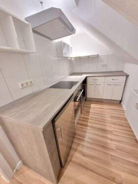 Einbauküche - 2 Zimmer Etagenwohnung zur Miete in Strausberg