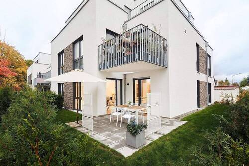 Ansicht Garten - 3 Zimmer Etagenwohnung zum Kaufen in Nürnberg