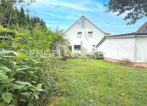 Hausansicht Garten - 3 Zimmer Einfamilienhaus in Bad Nauheim