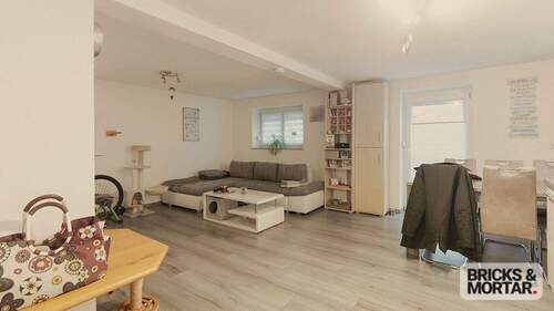 Wohn-, Esszimmer - Einfamilienhaus mit 95,50 m&sup2; in Holzheim zum Kaufen