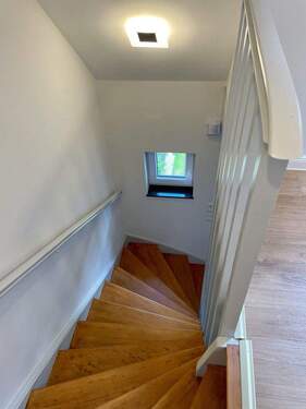 Treppe ins Dachgeschoß - 