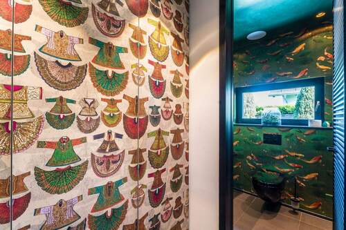 Einbauten und Gäste WC - 