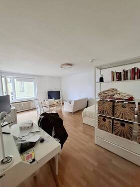 Wohn-Schlafraum.jpg - 1 Zimmer Etagenwohnung zur Miete in Nürnberg