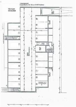 Stellplatzplan Tiefgarage - 