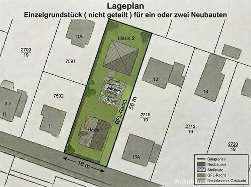 Lageplan gesamt mit Bebauung - 