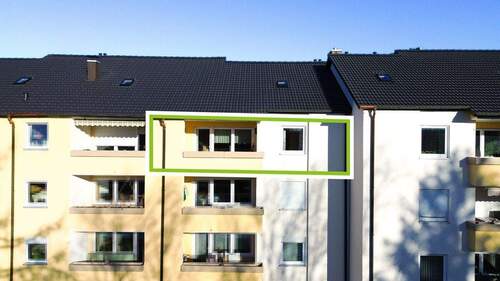 Aussen - 3 Zimmer Etagenwohnung in Memmingen