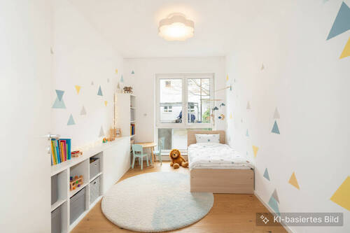 Kinderzimmer visualisiert - 