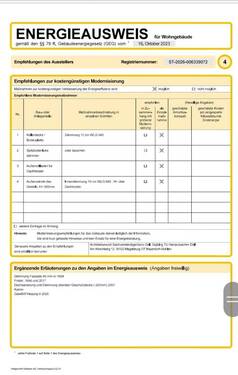 Energieausweis - 