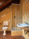 Badezimmer im Dachgeschoss - 