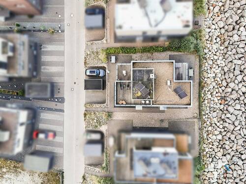 Vogelperspektive_ausgeblendet - Doppelhaushälfte mit 113,50 m² in Kappeln / Olpenitz zum Kaufen