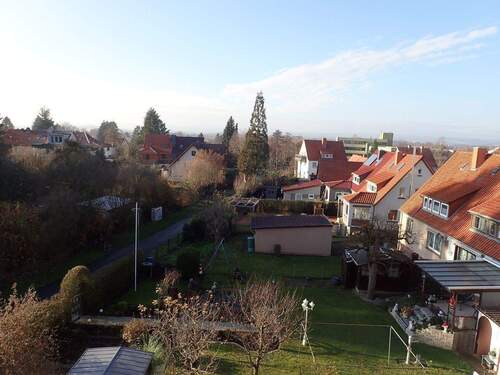 Ausblick Gartenseite - 2 Zimmer Etagenwohnung in Göttingen
