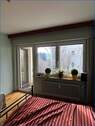 Schlafzimmer mit Balkon - 