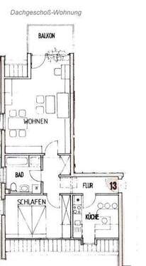 DG-Wohn.Grundriß - 
