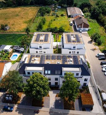 Luftbild Nord - Süden - Terrassenwohnung mit 98,30 m&sup2; in Worms zum Kaufen