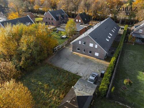 Ansicht hinten - 3 Zimmer Mehrfamilienhaus, Wohnhaus in Papenburg