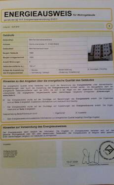 Energieausweis Seite 1 - 