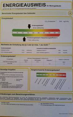 Energieausweis Seite 2 - 