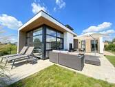 Terrasse - Pure Erholung im Luxus-Chalet - Holland von seiner schönsten Seite im eigenen Ferienhaus