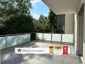 Terrasse mit Blick ins Grüne - Großzügige Terrasse mit zusätzlichem Garten l Neubau l Provisionsfrei für den Käufer