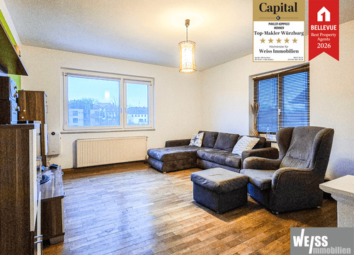 Wohnen - Zentral gelegene 3-Zimmer Wohnung in der Sanderau