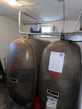 Ölbevorratung für Kachelofen - 