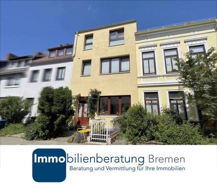 Immobilienberatung Bremen GmbH - Saniertes Zweiparteien Reihenmittelhaus