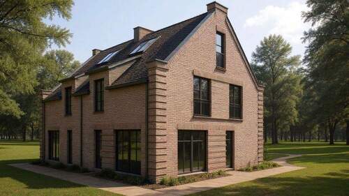 Visualisierung - Exklusive Neubau-Doppelhaushälfte in Iserbrook - modern, energieeffizient & hochwertig