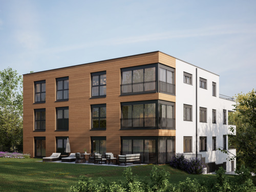 KI-optimiertes Foto - Unverbindliche Visualisierung - 3 Zimmer Etagenwohnung zum Kaufen in Konstanz