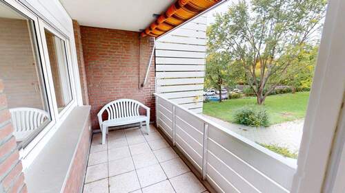 Balkon vorne - Etagenwohnung mit 82,00 m² in Aachen zur Miete