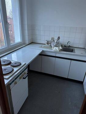 Küche - Etagenwohnung mit 39,00 m&sup2; in Hamburg zum Kaufen