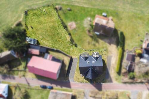 Draufsicht mit Pachtland - 