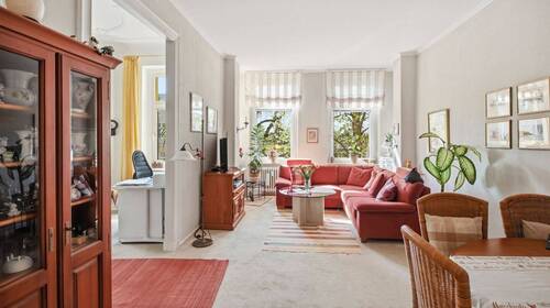 Offener Wohn- und Essbereich - Etagenwohnung mit 81,00 m&sup2; in Berlin zum Kaufen