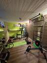 Fitnessraum im Kellerbereich - 