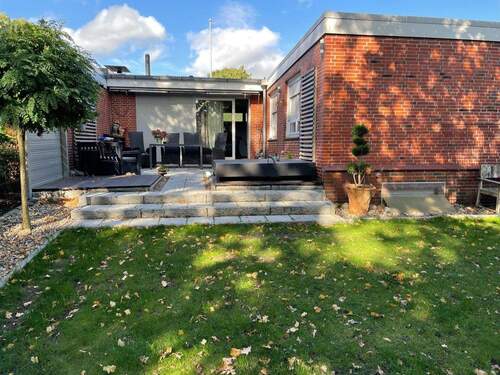 Schöne sichtgeschützte Terasse - 