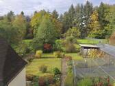 Ausblick auf den Garten - 