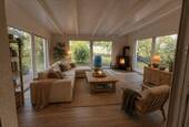 Wintergarten (mit Kaminofen) - 