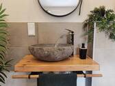 Naturstein-WT mit Schwallausl. - 